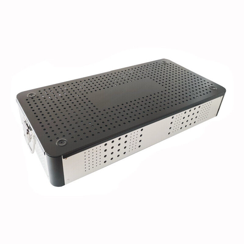 Choledochoscope Aluminum Sterilization Tray Disinfection Container Box