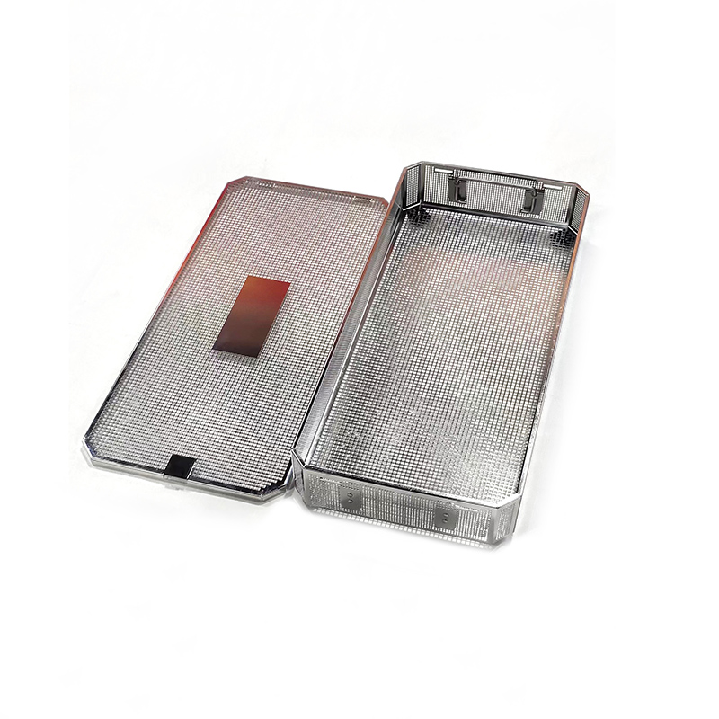 Stainless Steel laparoscope sterilization trays, endoscope disinfection box